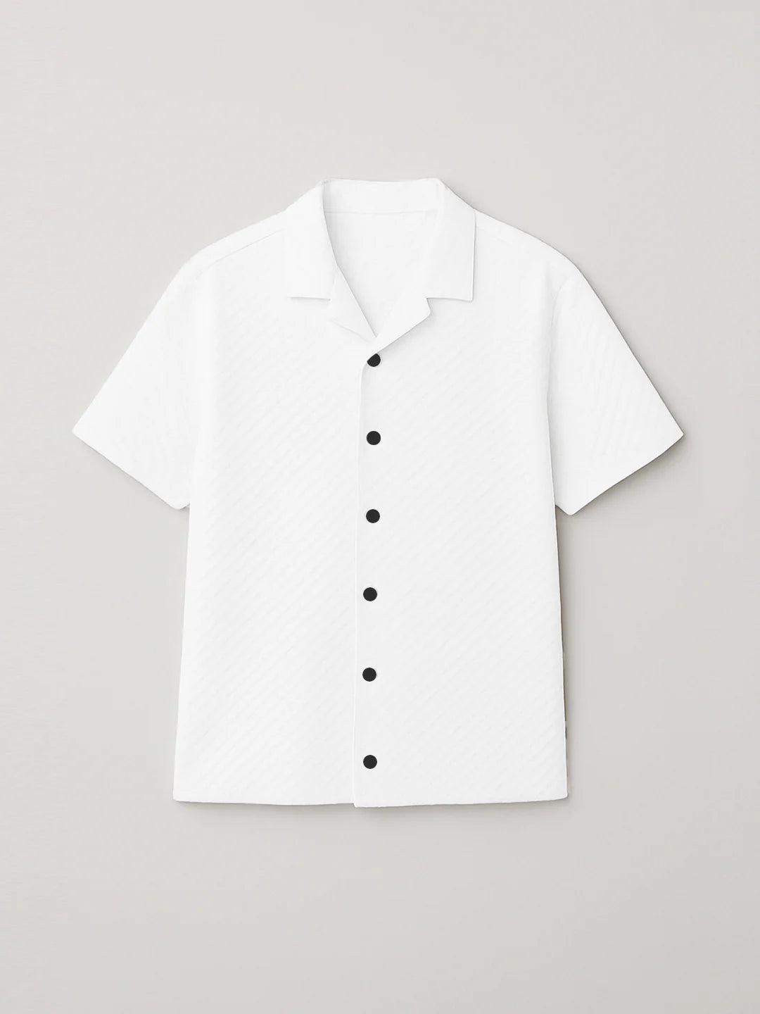 Men’s Luxury Imported Coat Collar White Shirt